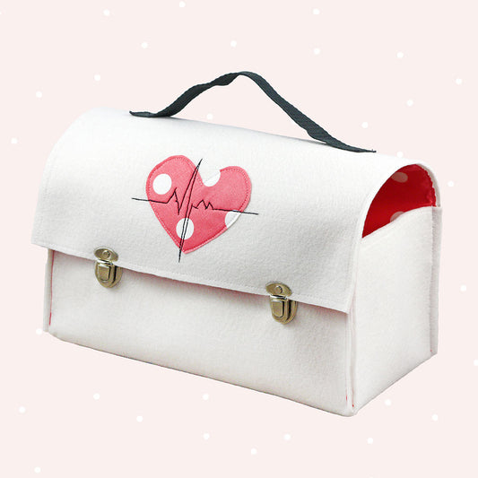 Arztkoffer zum Spielen (Schnittmuster und Nähanleitung)