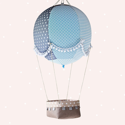 Adventskalender und Kinderzimmerdeko "Adventsballon" (Schnittmuster und Nähanleitung)