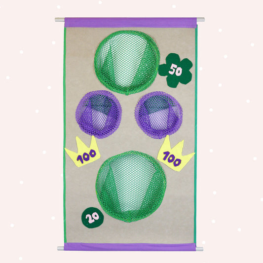 Zielscheibe mit Fangnetz "KiddiScore" (Nähanleitung für alle Größen)