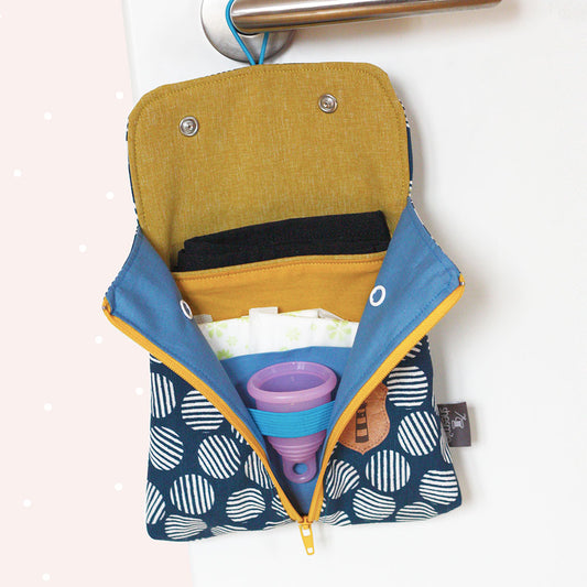 Periodentäschchen "Petra" (Schnittmuster und Nähanleitung)