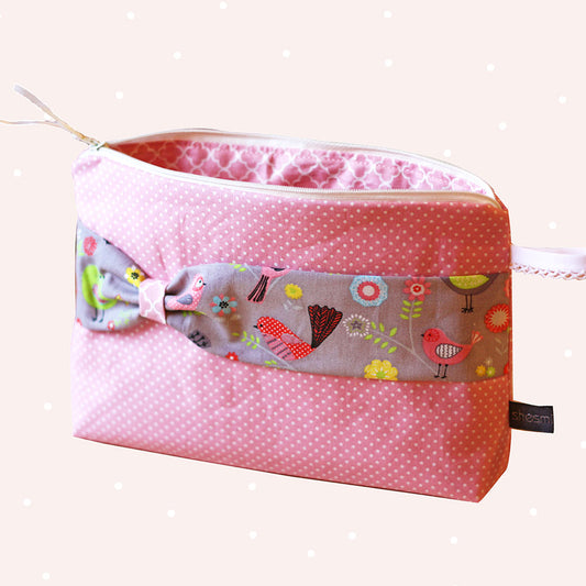 Kosmetiktasche "Lotta" (Schnittmuster und Nähanleitung)