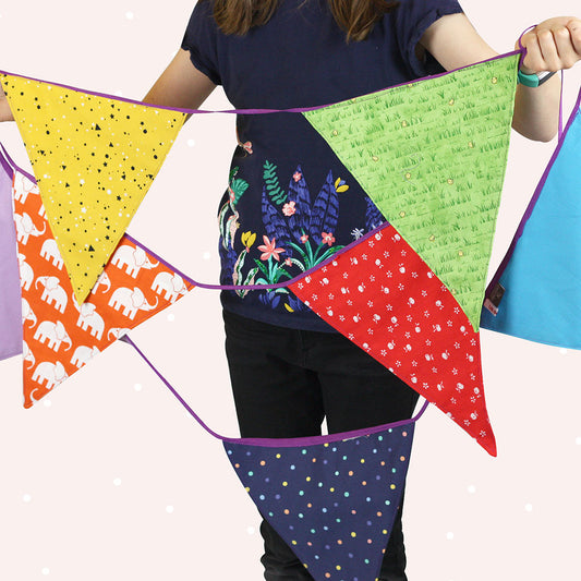 Wimpelkette (Schnittmuster und Nähanleitung)