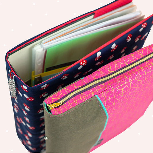 Ordnertasche "Orelie" (Schnittmuster und Nähanleitung)