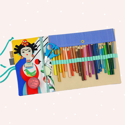 Rollmäppchen "RollPack" (Schnittmuster und Nähanleitung)