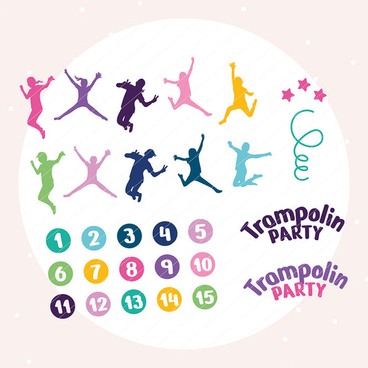 Trampolinparty (Plotterdatei)