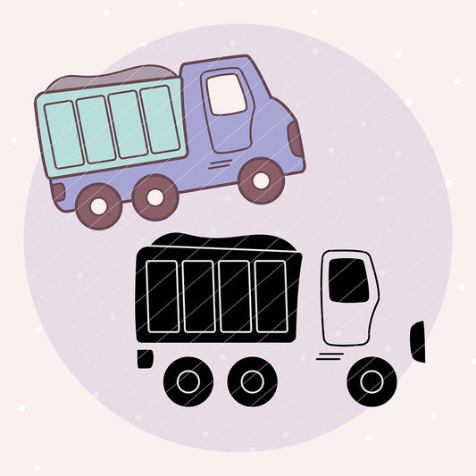 Kipplaster Karl (Plotterdatei)